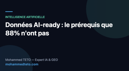Données AI-ready : le prérequis des projets IA réussis en PME