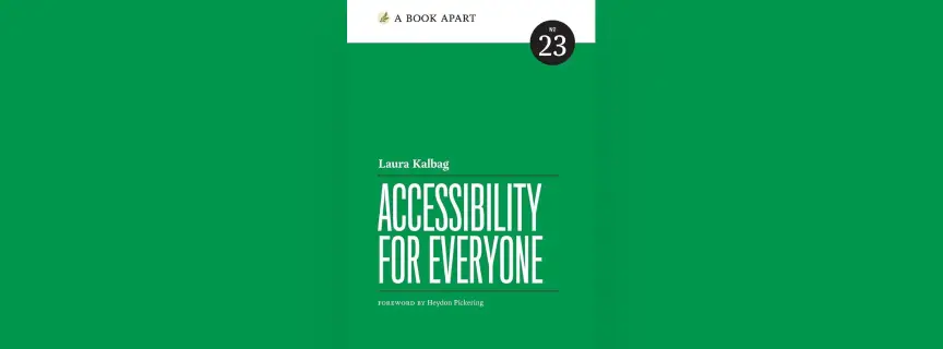 Accessibility for Everyone — outil design
