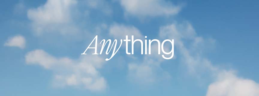 Anything — outil design