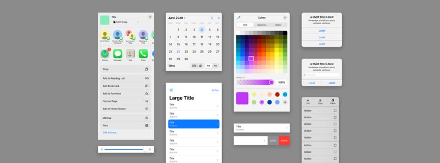 Apple Design Resources — outil design