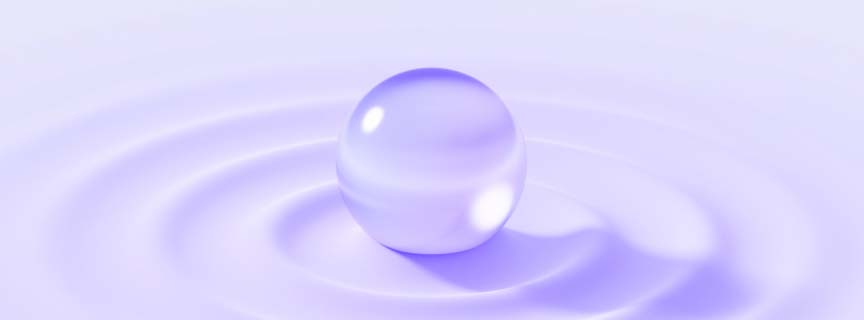 Glass abstract animated shapes — outil design