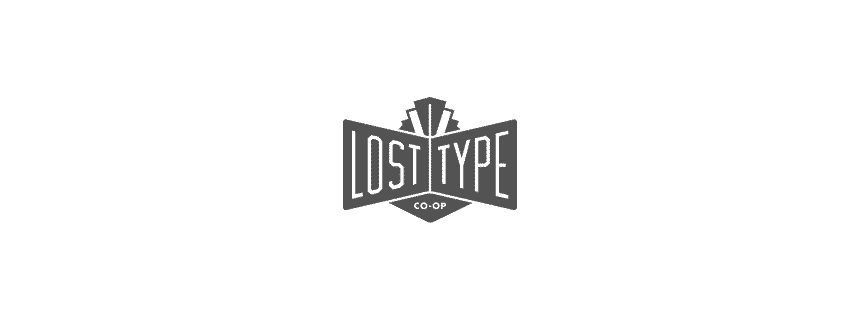 Lost Type Co-op — outil design