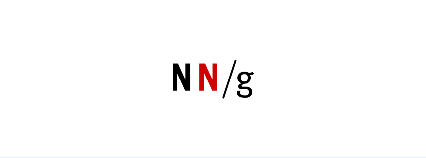 Nielsen Norman Group — outil design