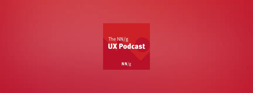 NN/G UX Podcast — outil design