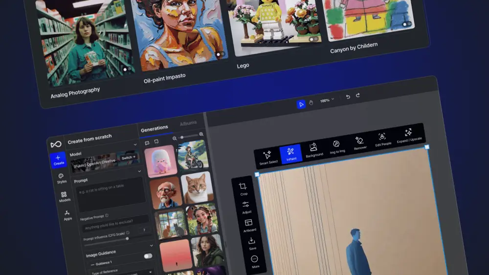 OpenArt — outil design