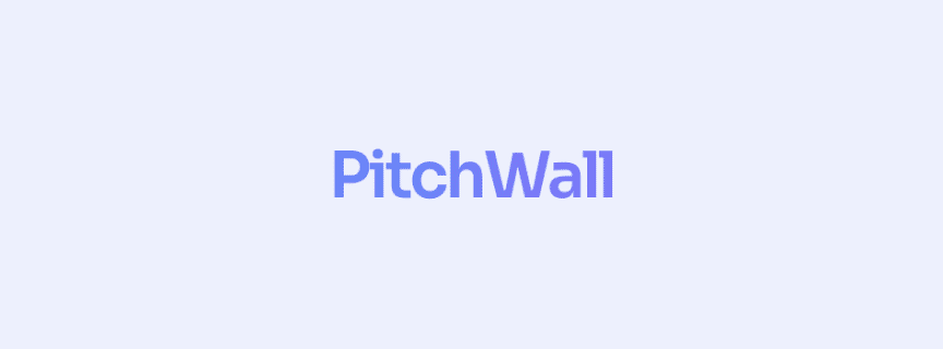 PitchWall — outil design