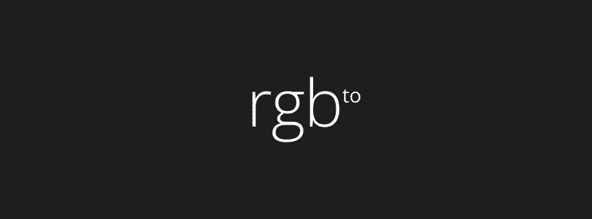 rgb.to — outil design