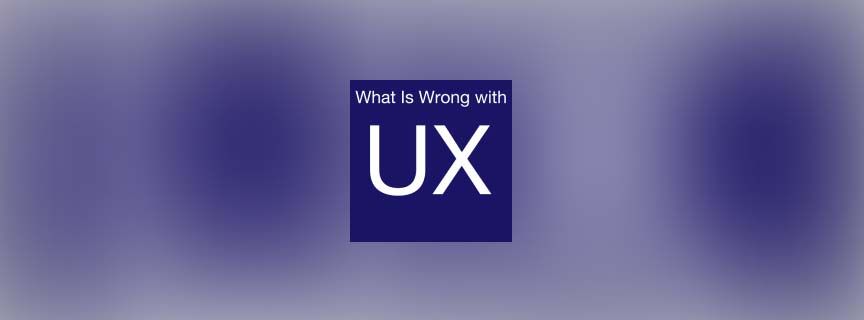 What is Wrong with UX — outil design